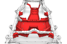 Load image into Gallery viewer, Motobilt Suspension Kit 4 Link Suspension Bracket and Skid Kit for 2018-Present Jeep JLU Motobilt - MB7006 - Motobilt