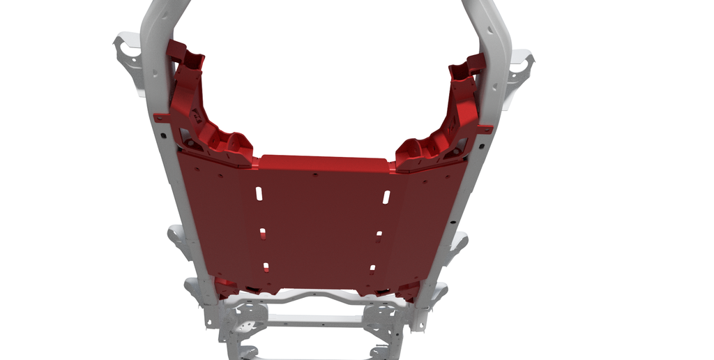 Motobilt Suspension Kit 4 Link Suspension Bracket Kit With Skid Plate For 07-11 Jeep JKU Bare Steel Motobilt - MB7000 - Motobilt