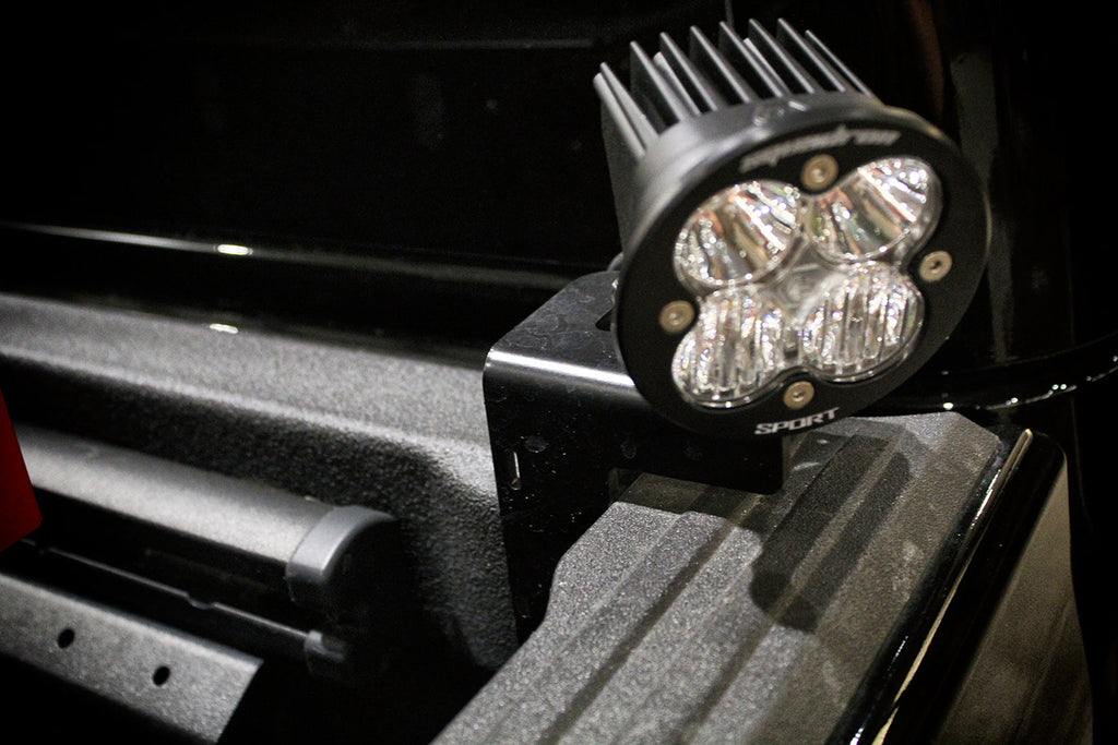 Motobilt Mounting Brackets(Lighting) Aluminum Bed Light Mounts for Jeep JT Gladiator Motobilt - MB2142-A - Motobilt