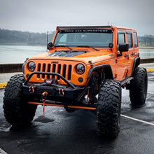 Load image into Gallery viewer, Motobilt Fenders Aluminum Crusher 2 Inch Front Fenders for Jeep JK / JKU Motobilt - MB1075-2-A - Motobilt