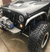 Load image into Gallery viewer, Motobilt Fenders Aluminum Crusher 2 Inch Front Fenders for Jeep JK / JKU Motobilt - MB1075-2-A - Motobilt