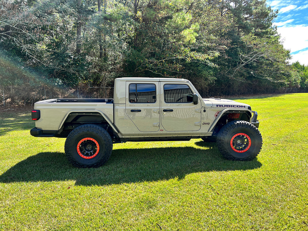 Motobilt Fenders Aluminum Rear Highline Fenders for Jeep JT Gladiator Motobilt - MB1197-A - Motobilt