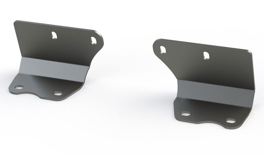 Motobilt Roll Cage B-Pillar Cage Mounts For Jeep CJ-7 and YJ Motobilt - MB3007 - Motobilt