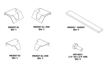 Load image into Gallery viewer, Motobilt Roll Cage B-Pillar Chop Kit For Jeep JKU Bare Steel Motibilt - MB3057 - Motobilt