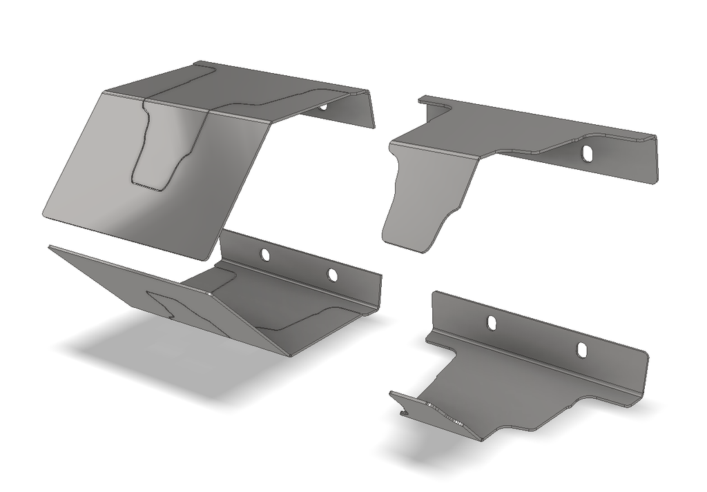 Motobilt Builder Components B Pillar Chop Kit for Jeep JLU Motobilt - MB3044 - Motobilt