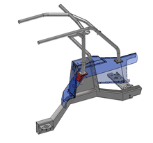 Load image into Gallery viewer, Motobilt Roll Cage Cage C &amp; D Plates for JKU Rear Highline Inner Fenders Motobilt - MB3076 - Motobilt