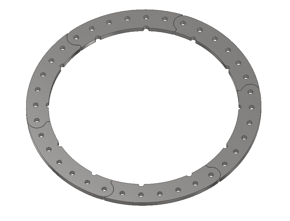 Motobilt Beadlocks Centering Plate and Anti-Coning Rings for 17 Inch DIY Beadlocks Motobilt - MB4112 - Motobilt