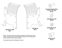 Load image into Gallery viewer, Motobilt Fenders Cowl Armor for Jeep YJ / CJ Motobilt - MB1169 - Motobilt