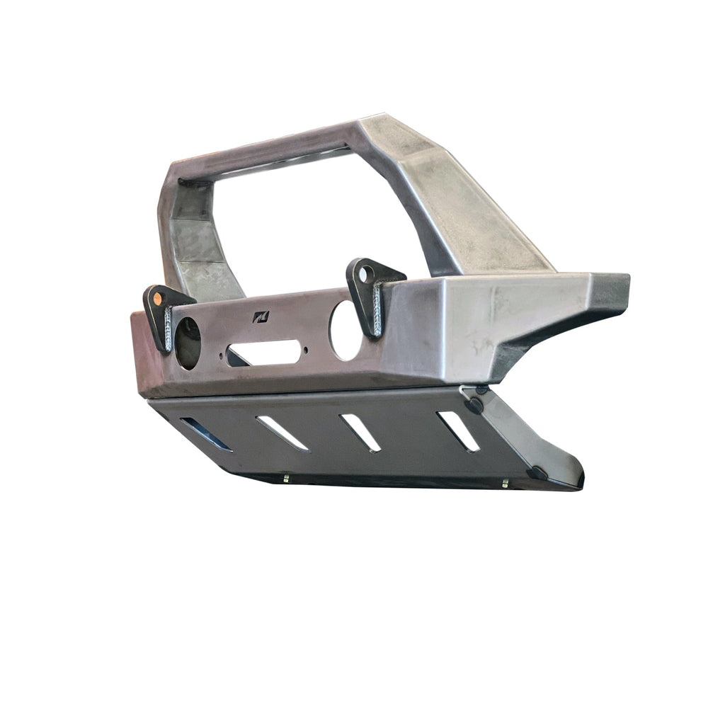 Motobilt Front Bumpers Crusher HD Front Bumper for Jeep JK/JKU with BullBar and Skidplate Motobilt - MB1209-MB1210-MB1203 - Motobilt