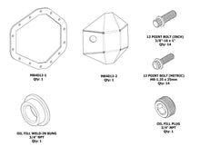 Load image into Gallery viewer, Motobilt Differential Covers DIY 14 Bolt DIFF Cover Motobilt - MB4012-DIY - Motobilt