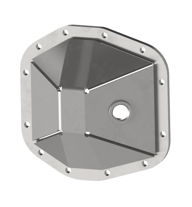 Motobilt Differential Covers DIY Front DIFF Cover Sport M186 for Jeep JL and JT Motobilt - MB4077-DIY - Motobilt