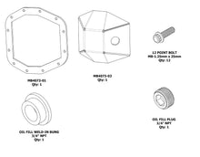 Load image into Gallery viewer, Motobilt Differential Covers DIY Rubicon Rear DIFF Cover M220 for Jeep JL and JT Motobilt - MB4073-DIY - Motobilt