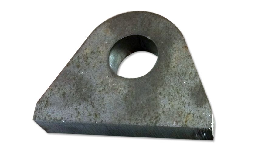 Motobilt D Ring Bracket Flat 3.5 Inch Weld On D-Ring Mount Steel Motobilt - MB2026 - Motobilt