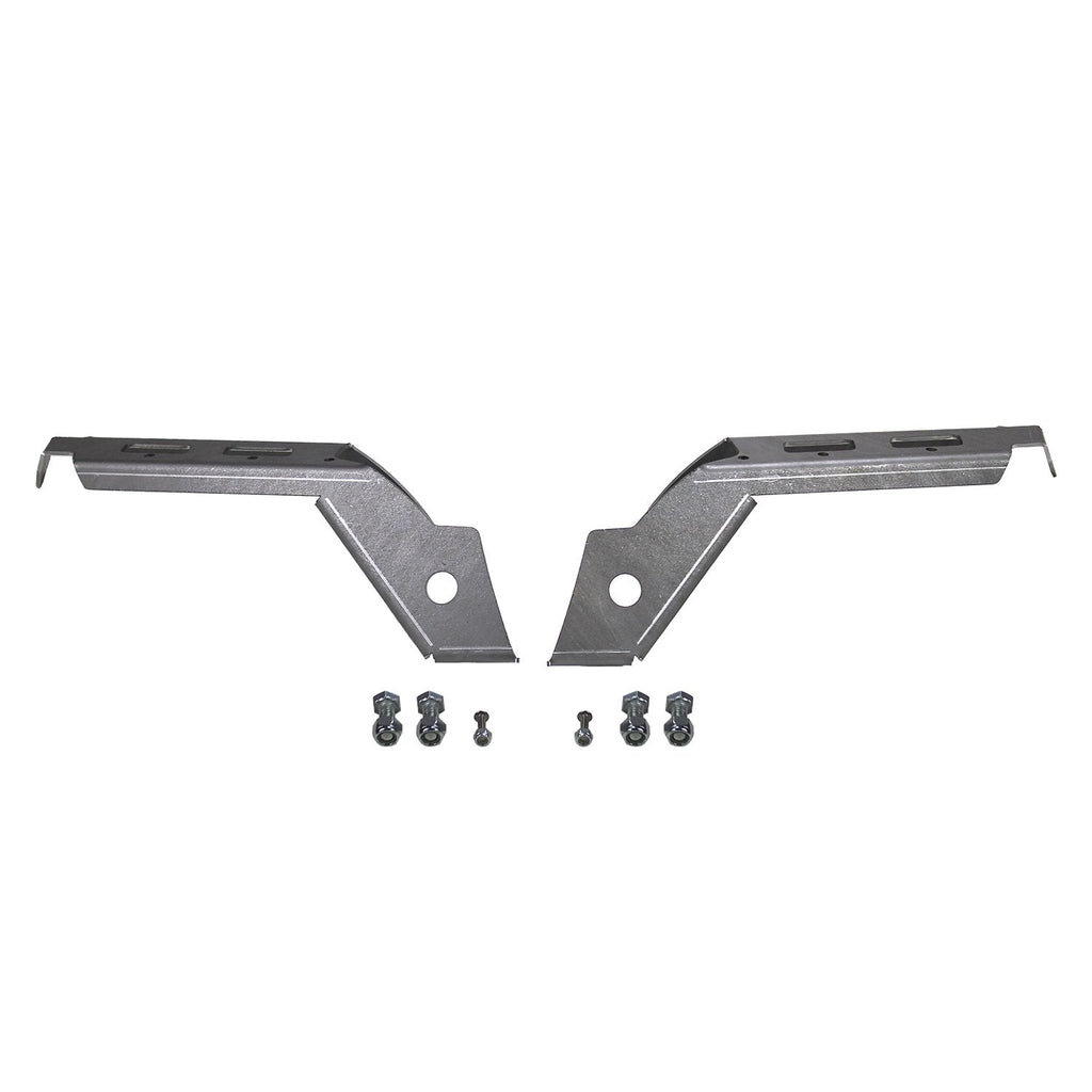 Motobilt Fenders Front Fender Chop Support Brackets for Jeep JL/JT Gladiator Rubicon (w/Two Pair of Side Marker Lights) Motobilt - MB1135-MB6500-2pr - Motobilt
