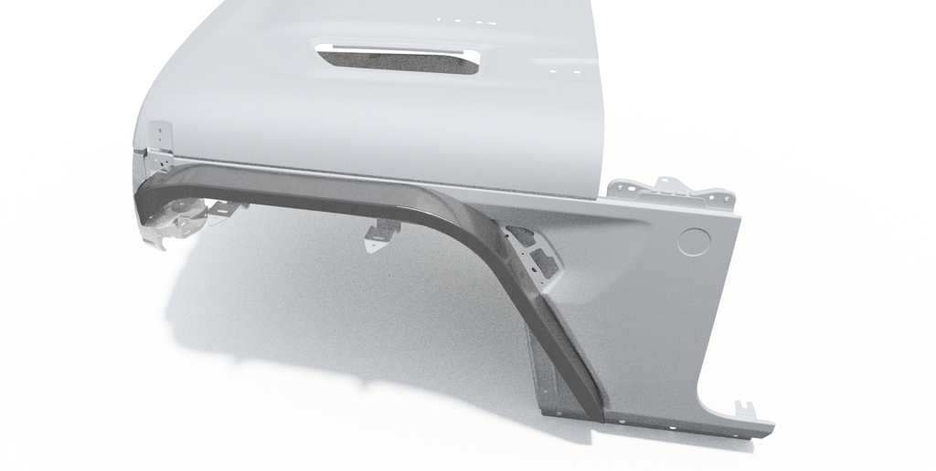 Motobilt Fenders Front Highline Fenders for 2018-Present Jeep JL/JLU/JT Motobilt - MB1196 - Motobilt