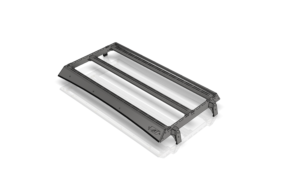 Motobilt Cargo Rack Half Cab Roof Rack for Jeep JT Gladiator Motobilt - MB5059 - Motobilt