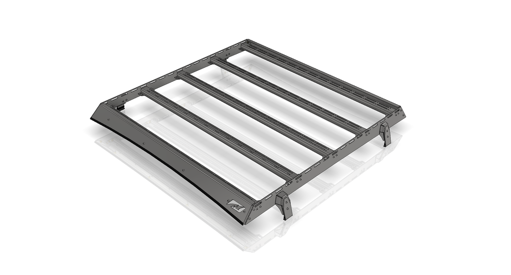 Motobilt Cargo Rack Half Cab Roof Rack for Jeep Wrangler JL Unlimited Motobilt - MB5062 - Motobilt
