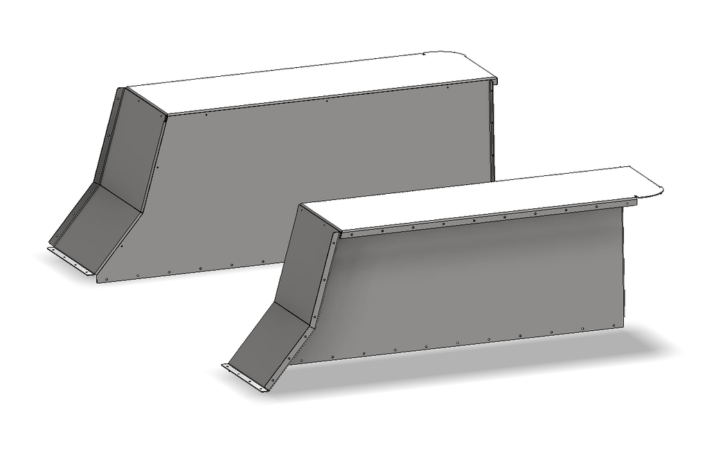 Motobilt Inner Fender Kit Highline Rear Inner Fender Replacement Kit for 1987-1996 Jeep YJ Motobilt - MB5528 - Motobilt