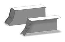 Load image into Gallery viewer, Motobilt Inner Fender Kit Highline Rear Inner Fender Replacement Kit for 1987-1996 Jeep YJ Motobilt - MB5528 - Motobilt