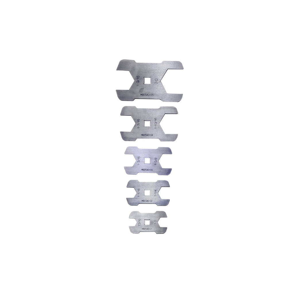 Motobilt Builder Components Jam Nut Wrench Set 2 Motobilt - MB0540 - Motobilt