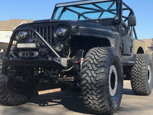 Load image into Gallery viewer, Motobilt Front Bumpers Jeep CJ Mid Width Front Bumper W/Stinger Bare Steel Motobilt - MB1019-S - Motobilt