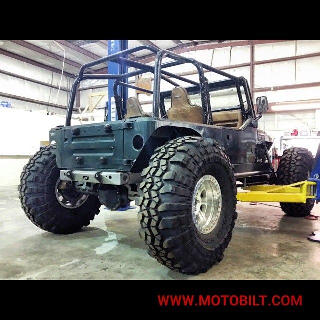 Motobilt Fender Overlay Jeep CJ / YJ High Clearance Rear Fender Tops Motobilt - MB5501 - Motobilt