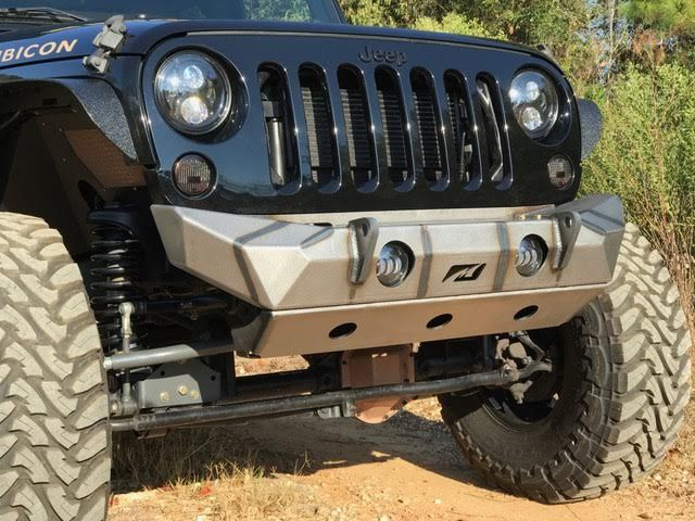 Motobilt Bumper Skid Plate Jeep JK Front Bumper Skid Plate 07-18 Wrangler JK The Hammer Motobilt - MB1036 - Motobilt