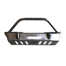 Load image into Gallery viewer, Motobilt Front Bumpers Jeep JK Front Bumper W/Stinger 07-18 Wrangler JK Crusher Series Bare Steel Motobilt - MB1011-S - Motobilt