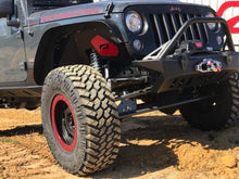 Load image into Gallery viewer, Motobilt Front Bumpers Jeep JK Front Bumper W/Stinger 07-18 Wrangler JK Crusher Series Bare Steel Motobilt - MB1011-S - Motobilt