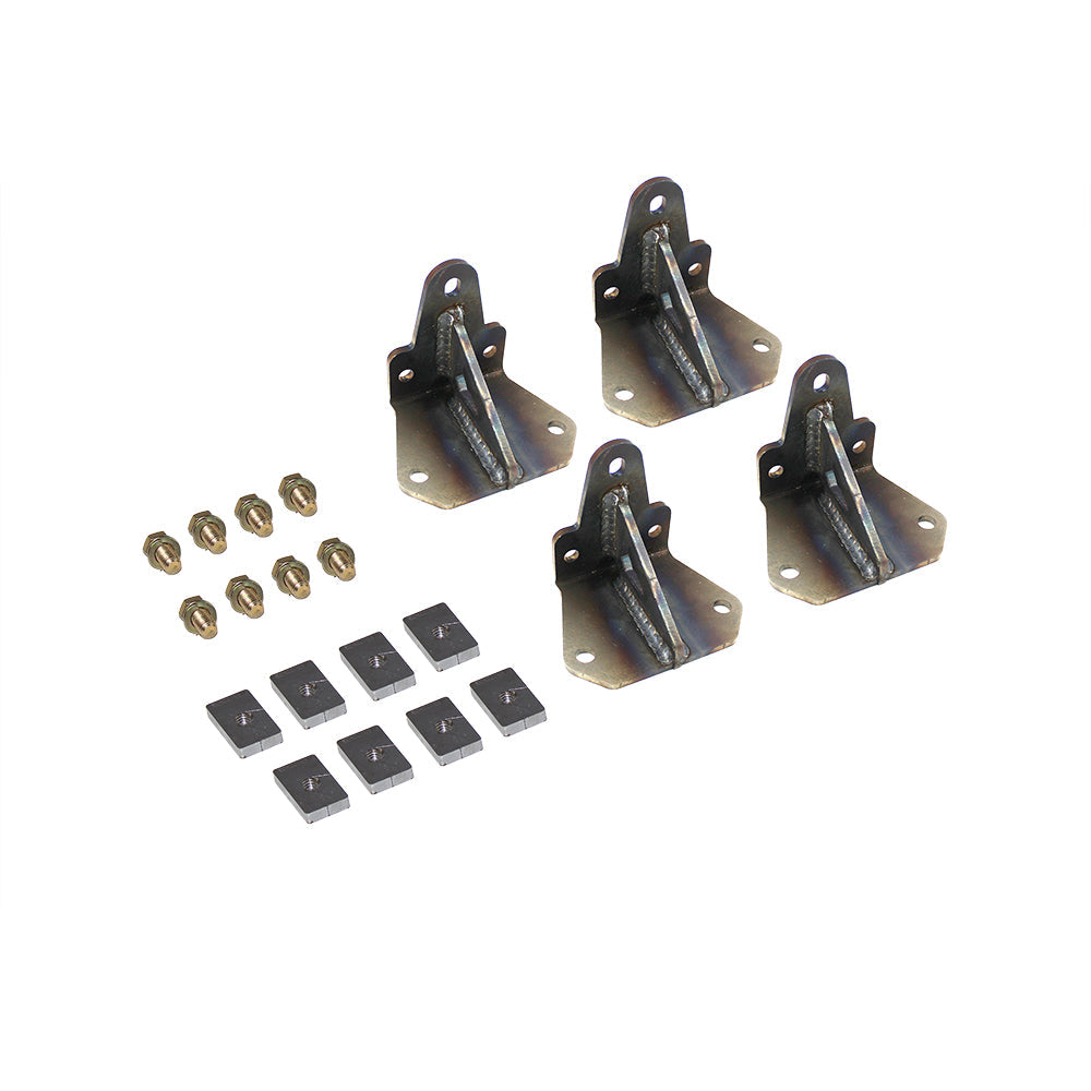 Motobilt Tie Down Anchor Jeep JK/JL Gladiator Trail Rail Brackets for Cargo Rack 07-Pres Wrangler JK/JL Gladiator Motobilt - MB5022 - Motobilt