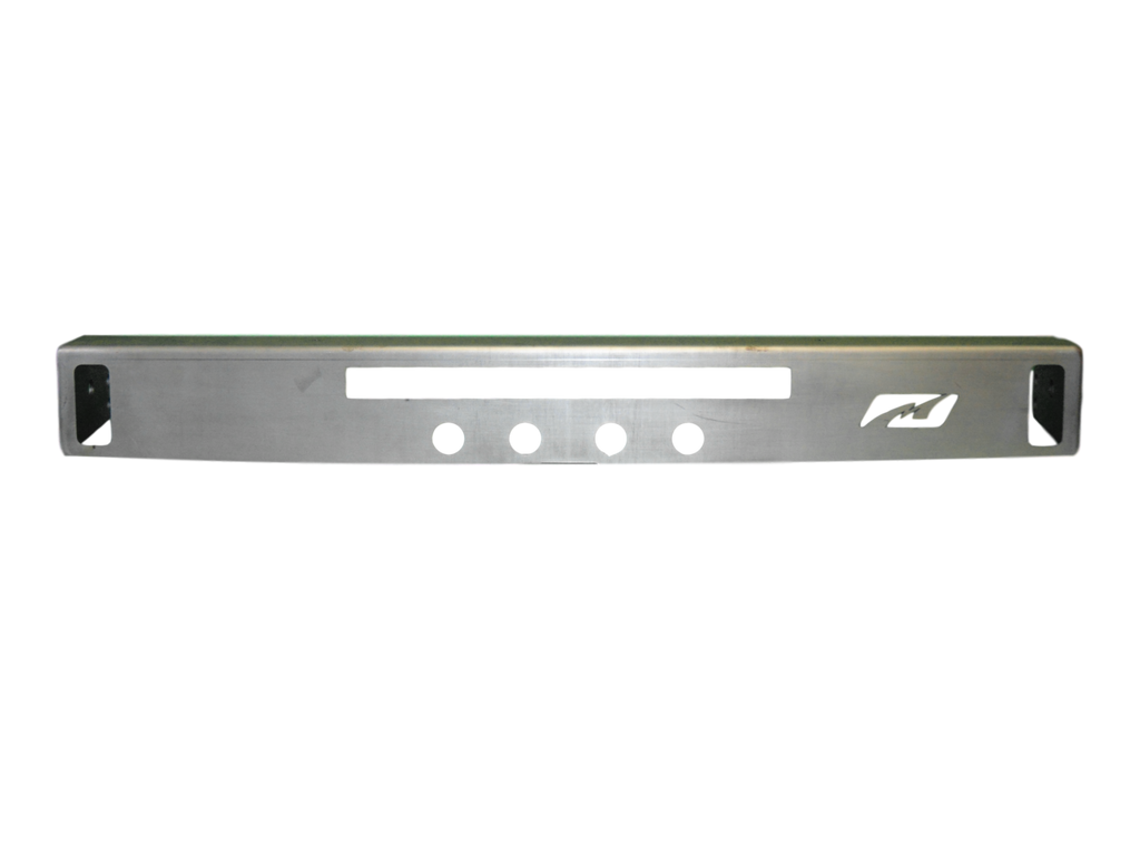 Motobilt Rear Bumpers Jeep JK Micro Rear Bumper W/Light Bar Cut Out 07-18 Wrangler JK Bare Steel Motobilt - MB1039 - Motobilt