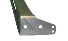 Load image into Gallery viewer, Motobilt Rear Bumpers Jeep JK Micro Rear Bumper W/Light Bar Cut Out 07-18 Wrangler JK Bare Steel Motobilt - MB1039 - Motobilt