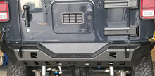 Load image into Gallery viewer, Motobilt Rear Bumpers Jeep JK Rear Bumper 07-18 Wrangler JK Crusher Series Bare Steel Motobilt - MB1072 - Motobilt