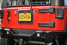 Load image into Gallery viewer, Motobilt Rear Bumpers Jeep JK Rear Bumper 07-18 Wrangler JK Crusher Series Bare Steel Motobilt - MB1072 - Motobilt