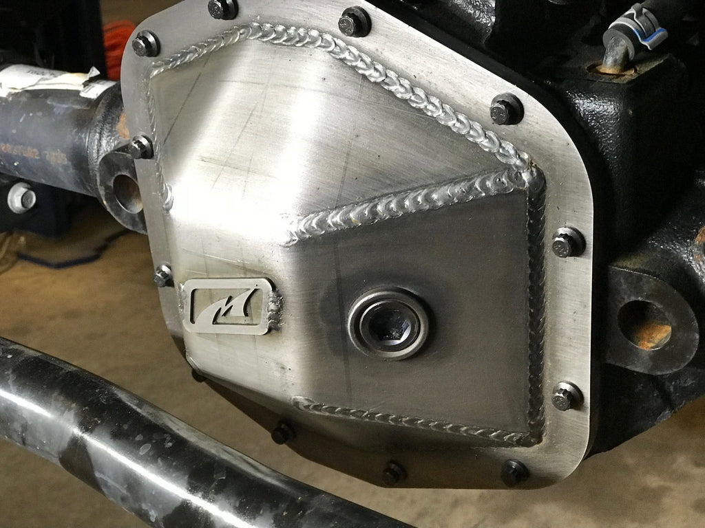 Motobilt Differential Covers Jeep JL Differential Cover Front 2018-Pres Wrangler JL Rubicon Dana 44 Bare Steel Motobilt - MB4075 - Motobilt