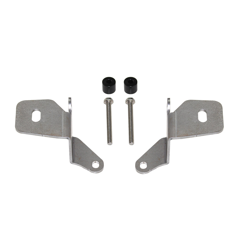 Motobilt A Pillar Light Mount Jeep JL/JT A-Pillar Cube Mount For 18-Pres Wrangler JL 20-Pres Gladiator Raw Steel Motobilt - MB2134 - Motobilt
