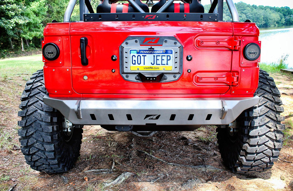 Motobilt Rocker Guards Jeep JL Rear Corner Armor for 18-Pres Wrangler JL Unlimited 4 Door Motobilt - MB1152 - Motobilt