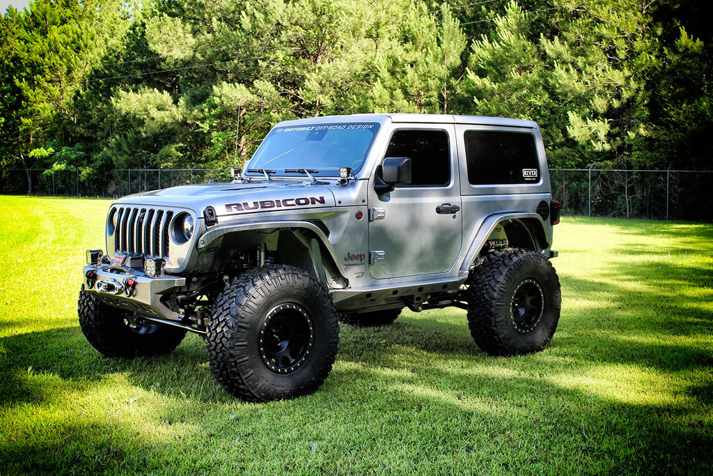 Motobilt Rocker Guards Jeep JL Rocker Guards w/ Step for 18-Pres Wrangler JL 2 Door Motobilt - MB1155 - Motobilt