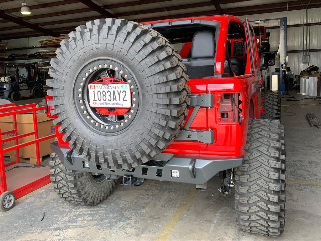 Motobilt Tire Carriers Jeep JL Tire Carrier 18 + Wrangler JL Up To 40 Inch Tire Motobilt - MB1089 - Motobilt