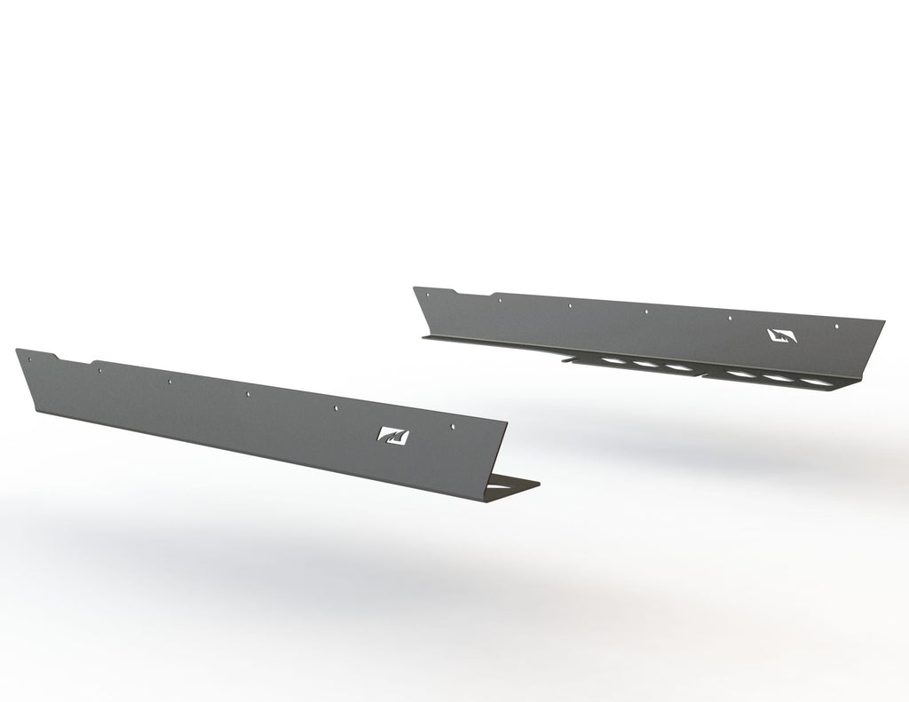 Motobilt Rocker Guards Jeep LJ Rocker Guards for Comp Cut Corners 04-06 Wrangler TJ Unlimited Bare Steel Motobilt - MB1062 - Motobilt