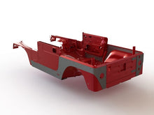 Load image into Gallery viewer, Motobilt Corner Armor Jeep TJ Competition Cut Corners Bare Steel Pair Motobilt - MB1051 - Motobilt