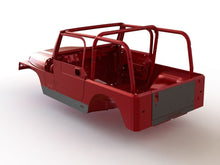 Load image into Gallery viewer, Motobilt Rocker Guards Jeep TJ Full Length Rocker Guards 97-06 Wrangler TJ Bare Steel Motobilt - MB1056 - Motobilt