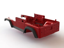 Load image into Gallery viewer, Motobilt Rocker Guards Jeep TJ Rocker Guards W/Stock Flares 97-06 Wrangler TJ Bare Steel Motobilt - MB1059 - Motobilt
