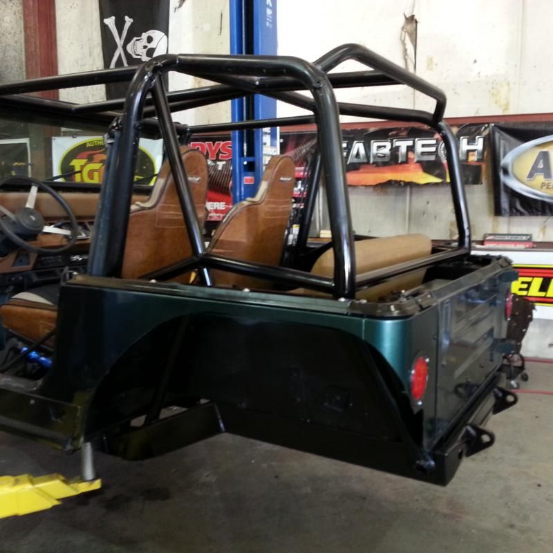 Motobilt Frame Stiffener Jeep YJ Back Half Kit Motobilt - MB3001 - Motobilt