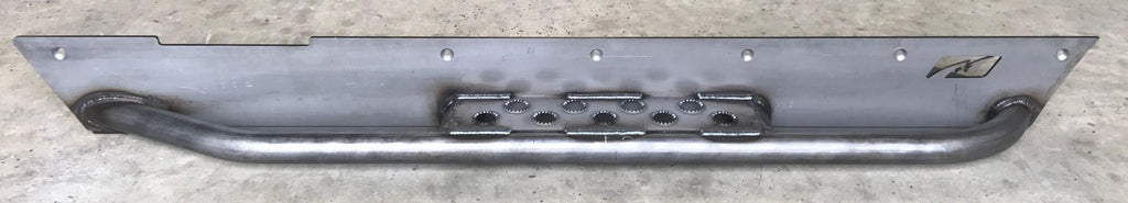 Motobilt Rocker Guards Jeep YJ Rocker Guards For Competition Corners W/Step 87-95 Wrangler YJ Bare Steel Motobilt - MB1043-S - Motobilt