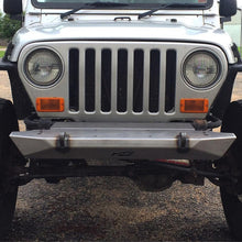 Load image into Gallery viewer, Motobilt Front Bumpers Jeep YJ / TJ / LJ Mid-Width Front Bumper Bare Steel Motobilt - MB1021 - Motobilt