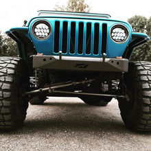 Load image into Gallery viewer, Motobilt Front Bumpers Jeep YJ/TJ Stubby Front Bumper Bare Steel Motobilt - MB1000 - Motobilt