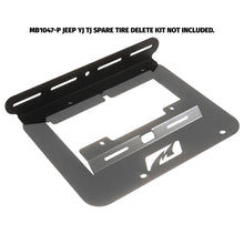 Load image into Gallery viewer, Motobilt License Plate Bracket Light Mount for YJ-TJ Tag Mount MB1047 Motobilt - MB2131 - Motobilt