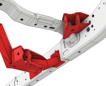 Load image into Gallery viewer, Motobilt Suspension Kit Rear 4 Link Suspension Bracket Kit for 2018-Present Jeep JLU Motobilt - MB7008 - Motobilt