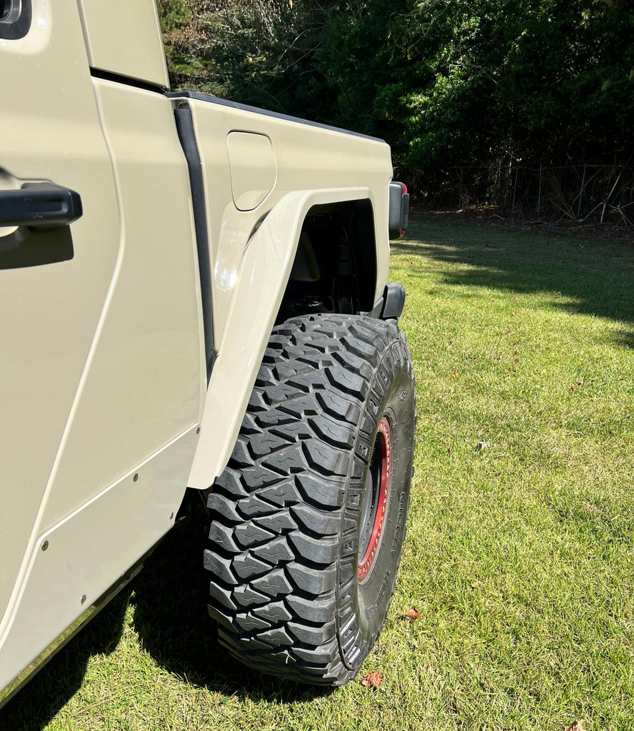 Motobilt Fender Flares Rear Highline Fenders for Jeep JT Gladiator Motobilt - MB1197 - Motobilt